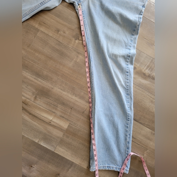 Y2K Levi 505 Red Tab Men's 36 x 32 Light Denim Jean 1998 READ - Picture 11 of 12